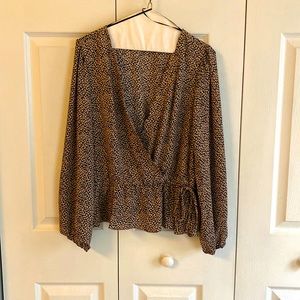 Blouse that can be worn to work or a night out.